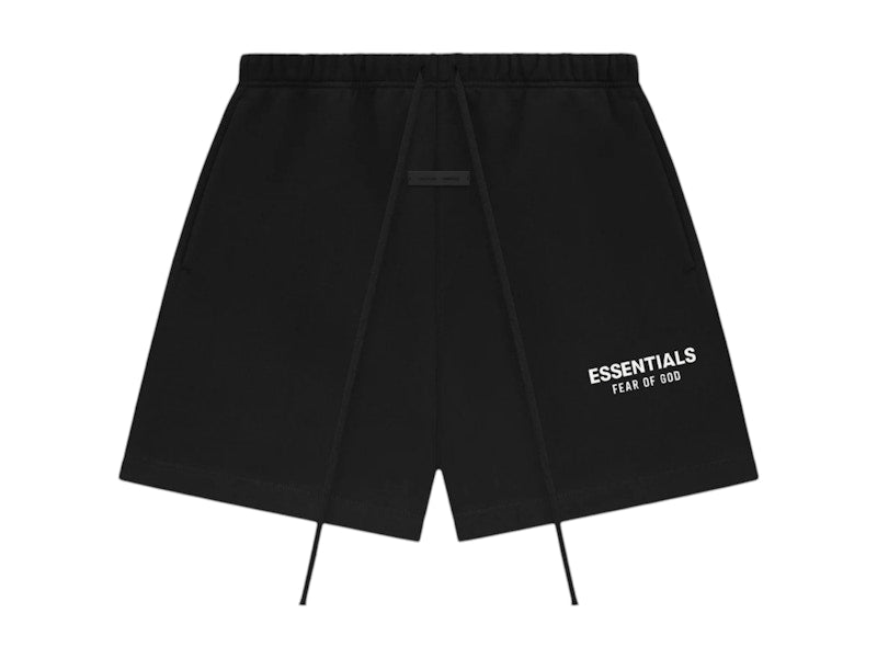 Essentials Fear of God Shorts FW24 Black – Classic Sweatshort Jet Black