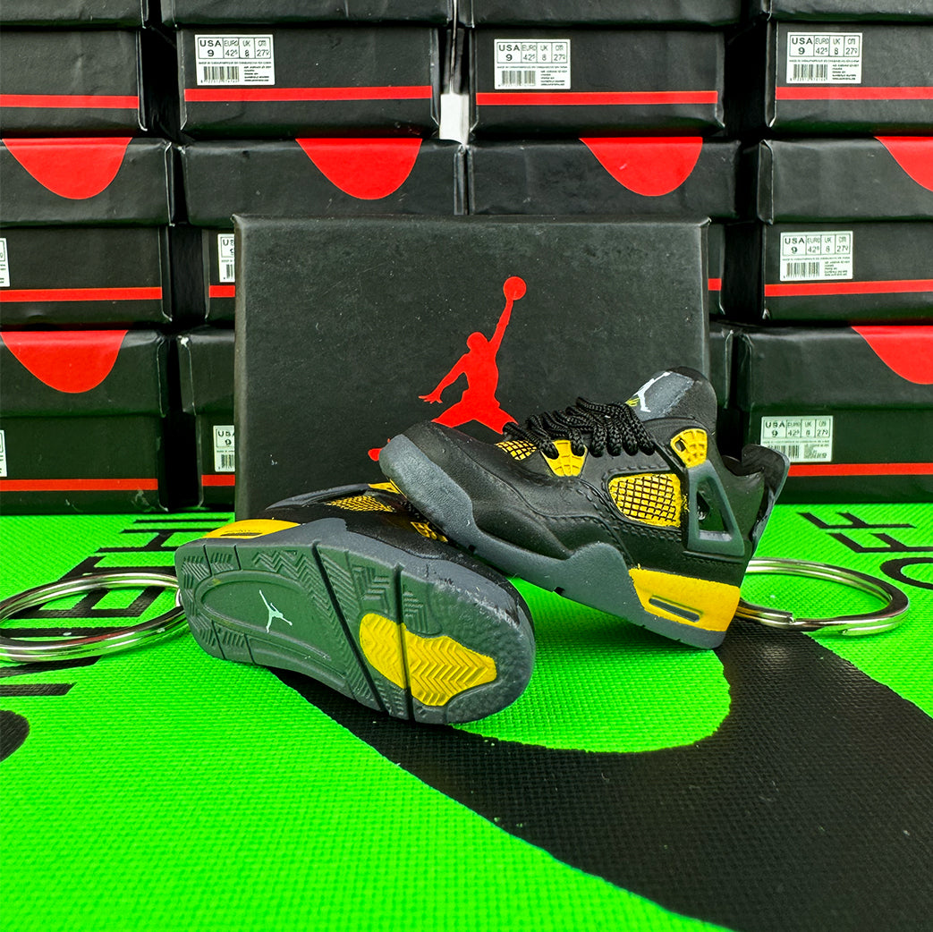Sneaker-Schlüsselanhänger J4 Thunder
