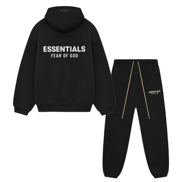 Fear Of God Essentials Hoodie & Jogger FW24 Black